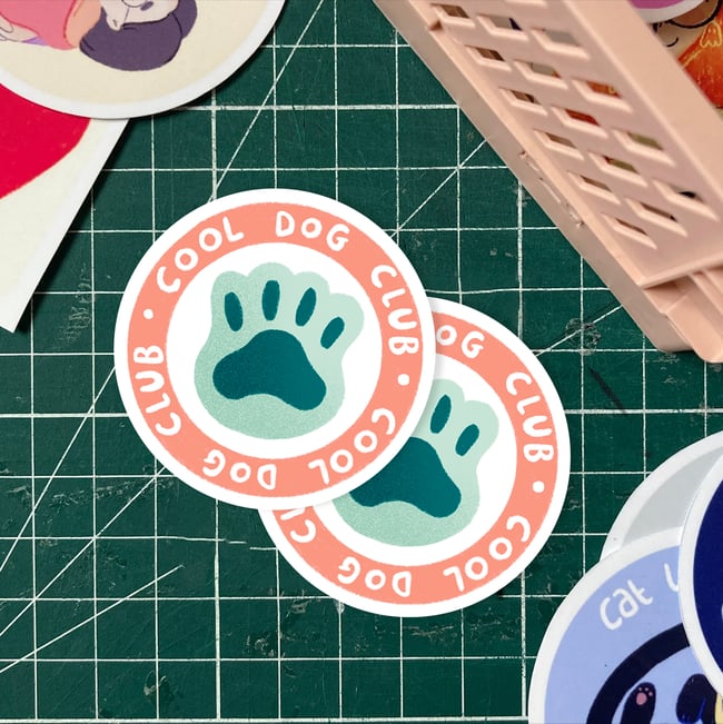 "Sticker au choix : série doggo"