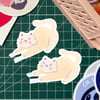 "STICKER AU CHOIX : SÉRIE CHAT"