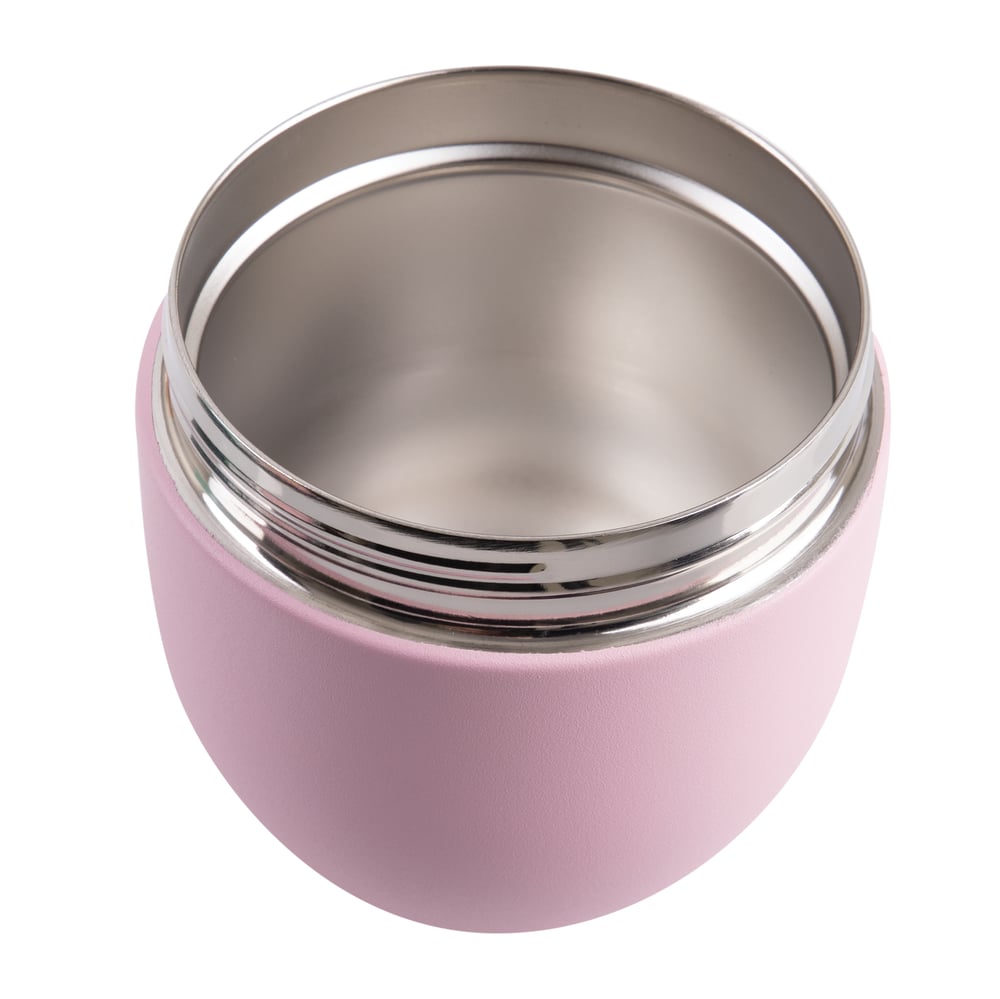 Oasis Stainless Steel Double Wall Insulated Food Pod 470ml Carnation