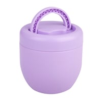 Image 1 of Oasis Stainless Steel Double Wall Insulated Food Pod 470ml Lavender