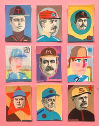 Image 2 of Homemade Baseball Cards #14