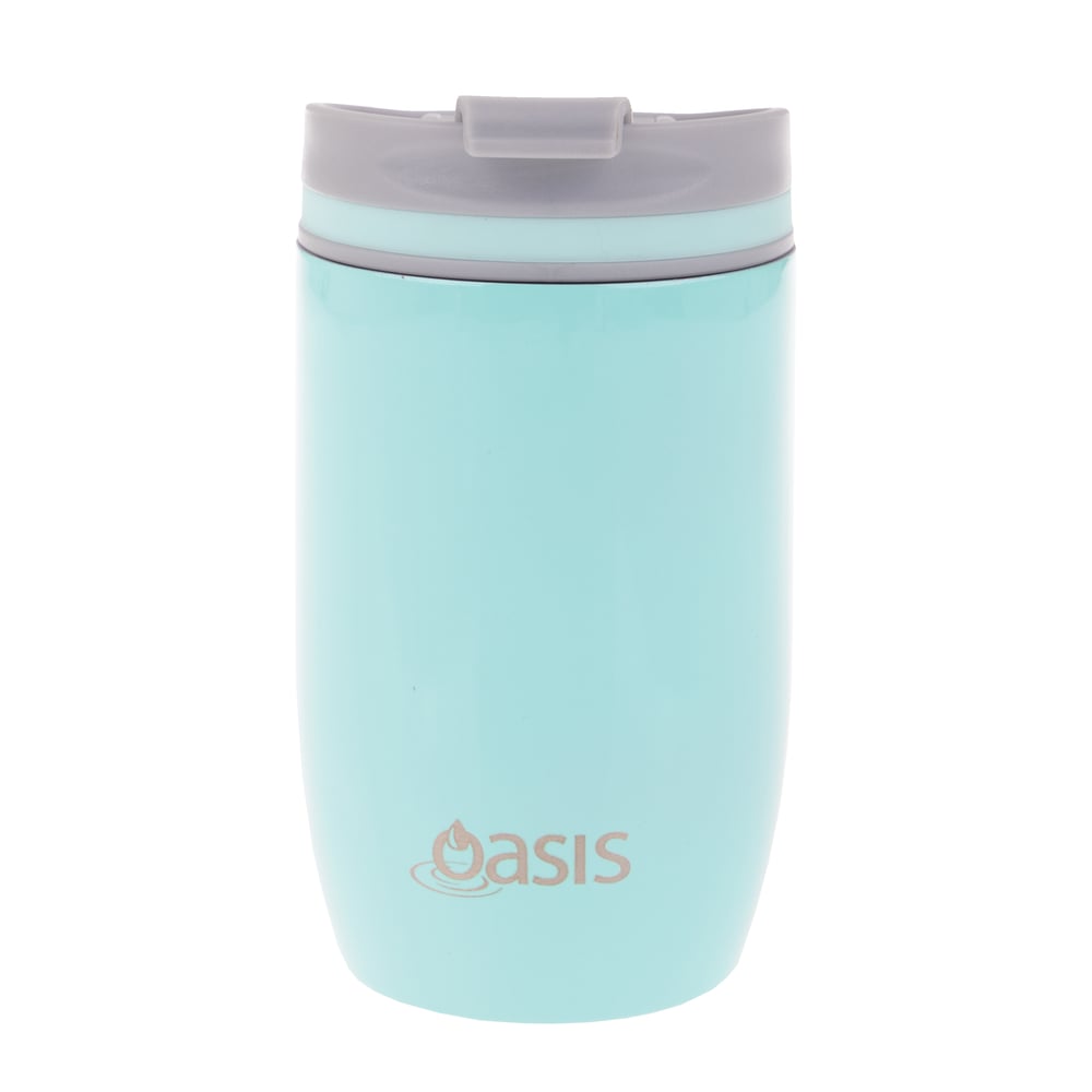 Oasis Stainless Steel Double Wall Insulated Travel Cup Spearmint