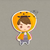 Pumpkin Jin Seomie Sticker 