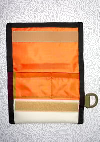 Image 3 of The Walter Pouch (Cream/Orange/Black)