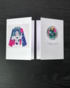 Fashion illustration greeting card