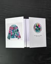 Fashion illustration greeting card