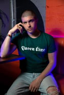 QUEER EIRE T-shirt (Glazed Green, with white print)
