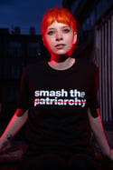 SMASH THE PATRIARCHY T-shirt (Black)  - WAS €30, NOW ONLY €20.00