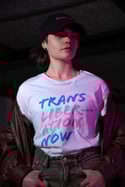 TRANS LIBERATION NOW T-shirt (White)