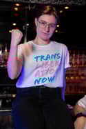 TRANS LIBERATION NOW T-shirt (White)