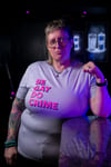 BE GAY. DO CRIME. T-shirt (Lavender)