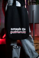 SMASH THE PATRIARCHY Tote bag (Black)