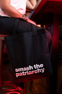 SMASH THE PATRIARCHY Tote bag (Black)