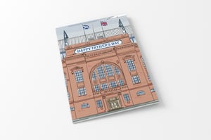 Image of Father's Day Card for Rangers Fans