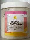 French Honey and Lavender Body Butter