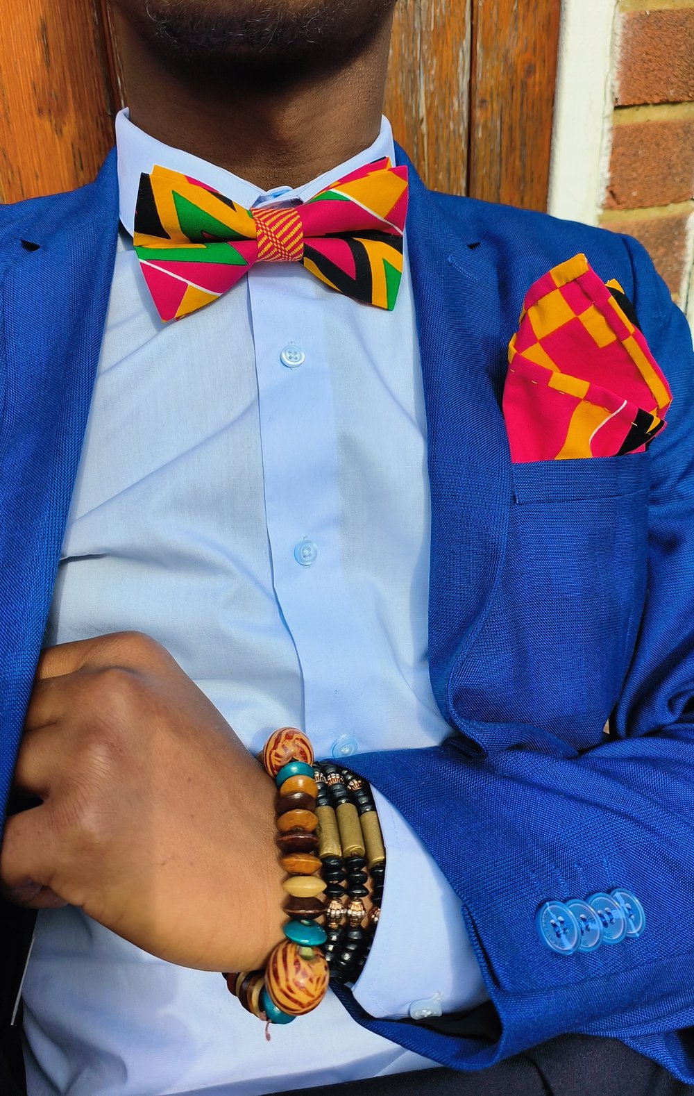 BOW TIE & POCKET SQUARE SET