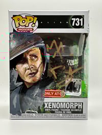 Image 2 of Lance Henrikson & Michael Biehn SIGNED Xenomorph (#731) 