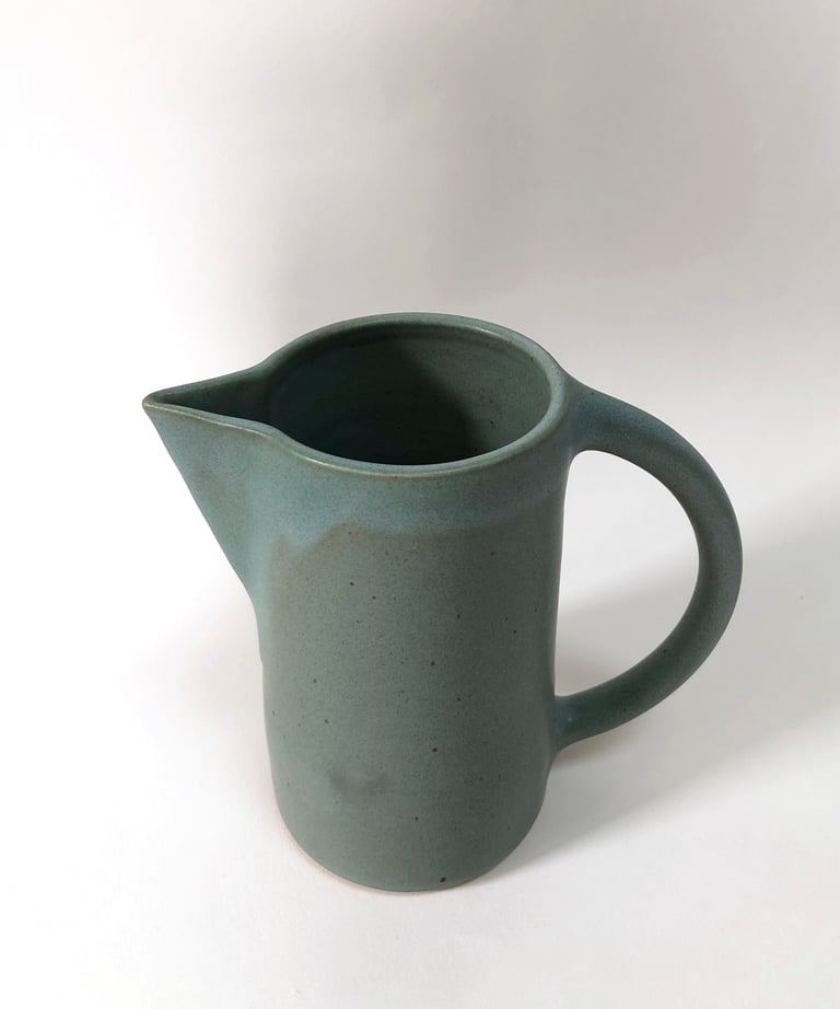 Matte Green Pitcher Image 4