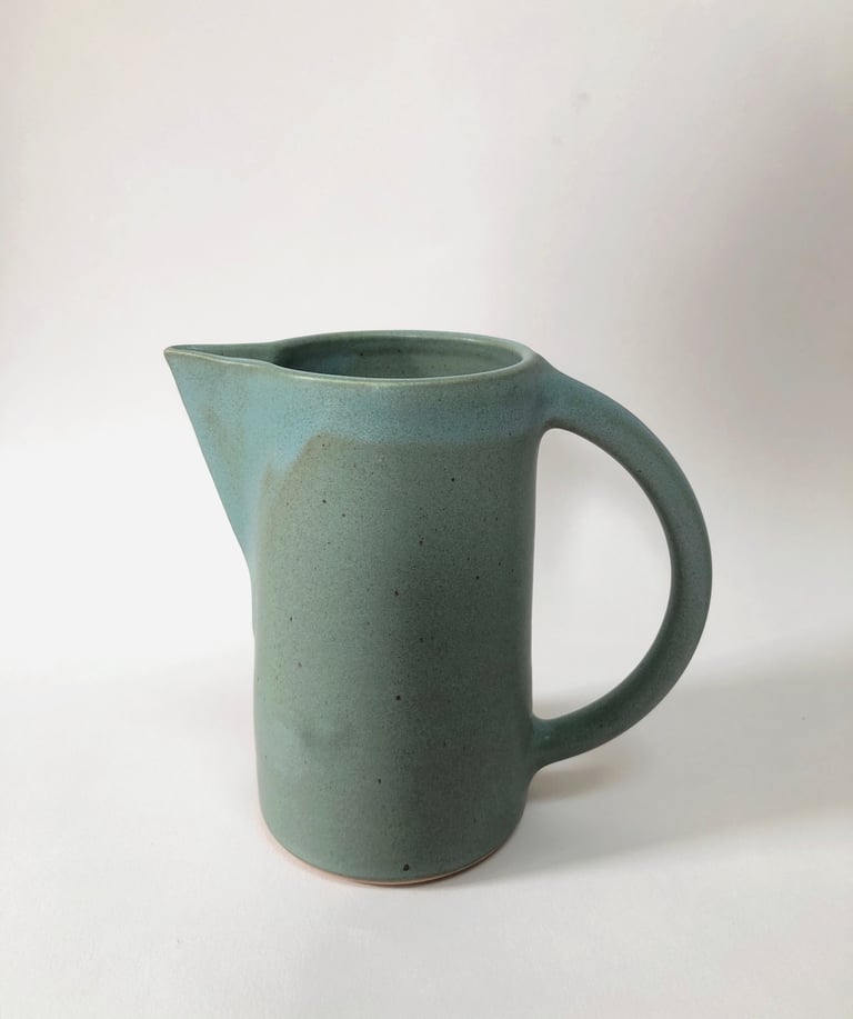 Matte Green Pitcher Image 2