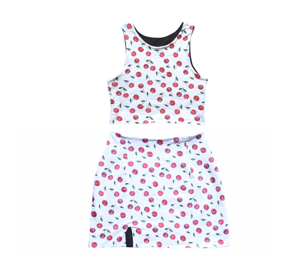 Image of CATCALL: THE REVERSIBLE CO-ORD in WHITE
