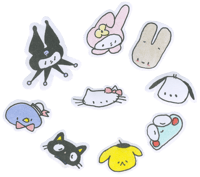 Kitty & Friends stickers