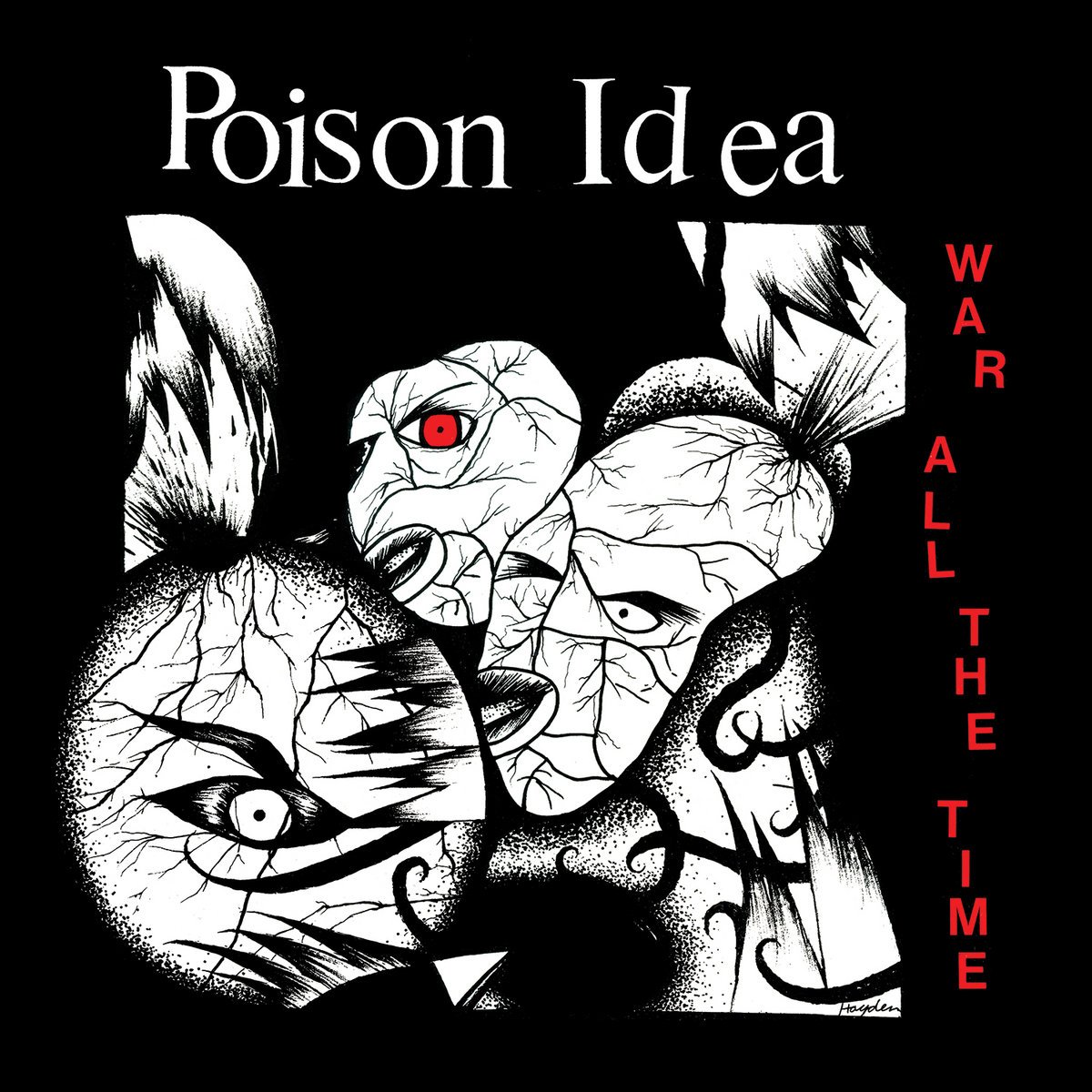 Image of POISON IDEA - War All The Time LP