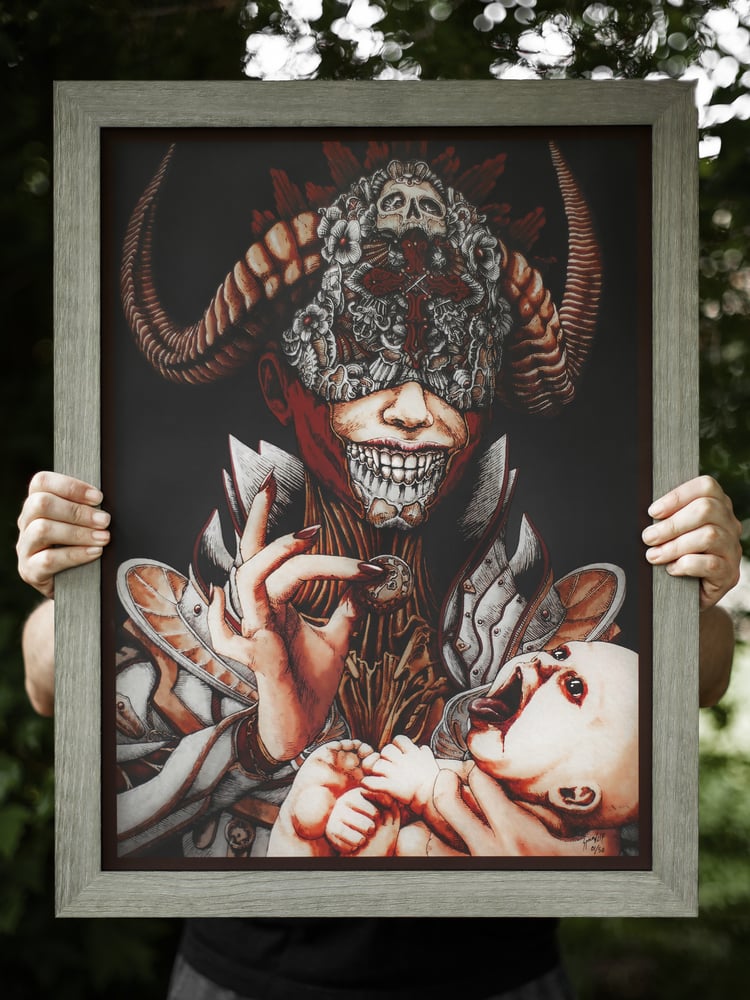 Image of Mother of Avarice Fine Art Print