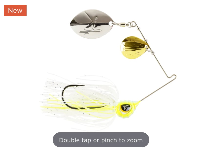 Image of Blue Glimmer / Chartreuse Bite Getter Spinnerbait