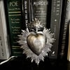 Milagro Sacred Chicken Heart - Antique Silver