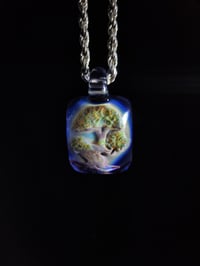 Image 2 of UV reactive bonsai pendant 