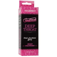 Image 2 of Good Head Deep Throat Spray - Sweet Strawberry