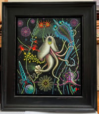 Image 5 of PLANKTONAUTS v7 • Original Framed Painting 