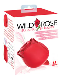 Wild Rose Sucking and Licking - Red