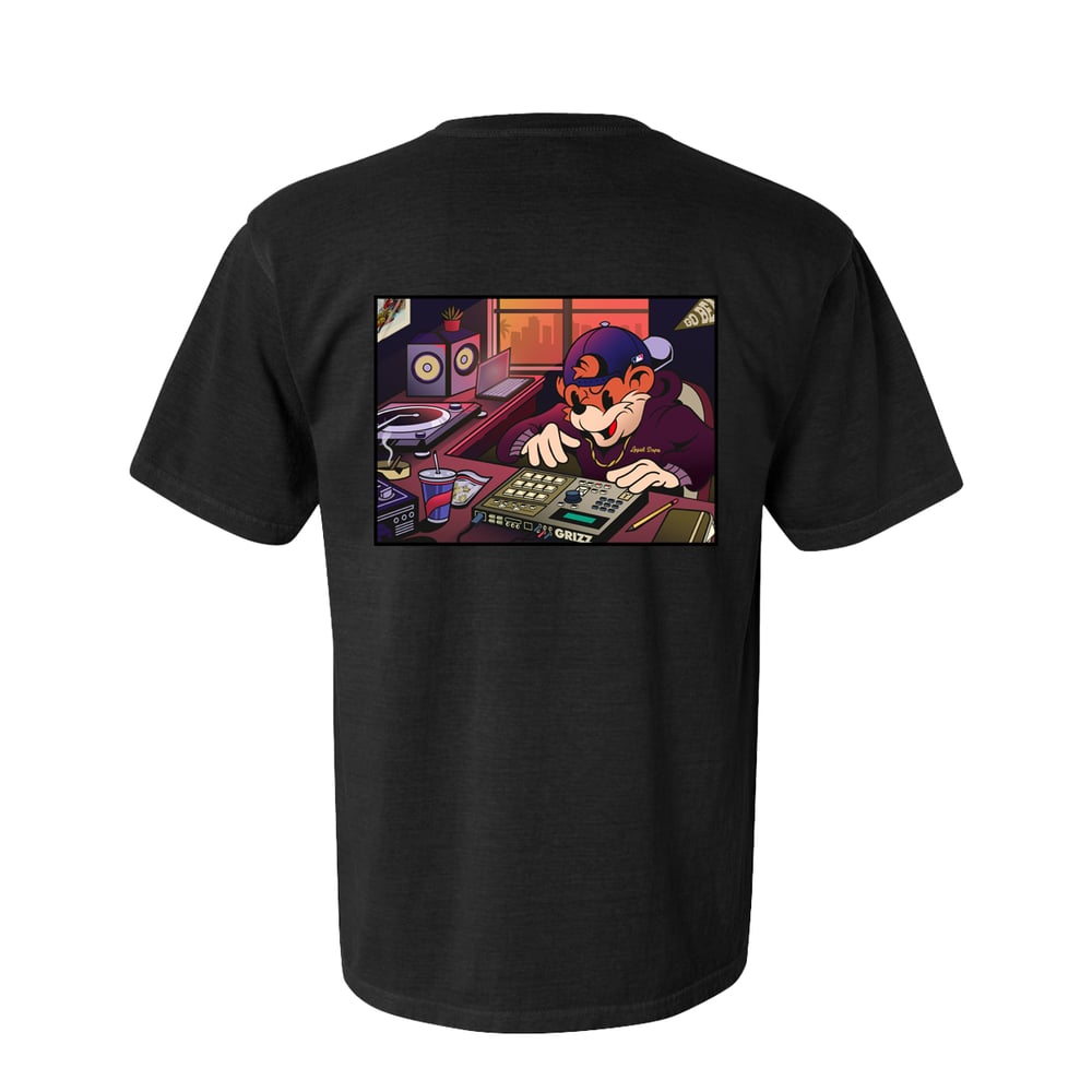 Wax Wednesday x Legal Dope "Everything Wax Wednesday" Collaboration T-Shirt - Black