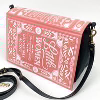 Image 1 of Little Women Book Purse, Pink 