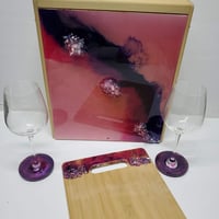 Image 1 of Magenta  Galaxy Wine Box Set  "The Regal collection"