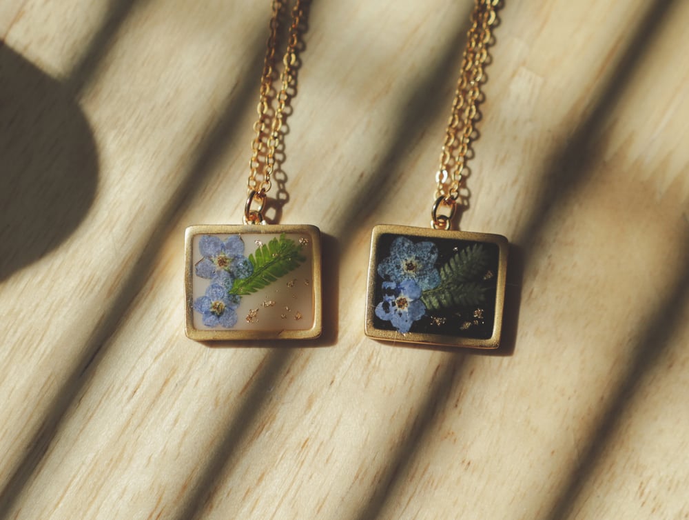 Image of Forget Me Not Necklaces