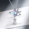 Image of Delicate Silver Star and Moon Necklace