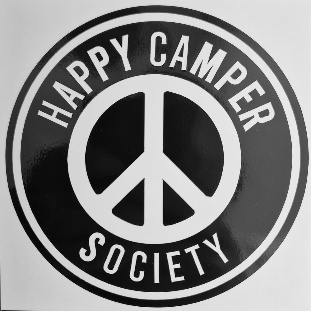 Happy Camper Society Vinyl Decal