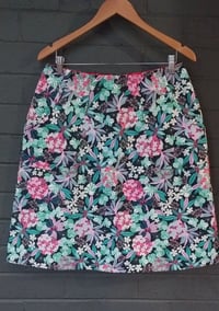 KylieJane pocket skirt - hydrangeas