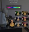 Wood grain LED Mini Portable Ultrasonic Air Difuser