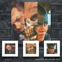 Image 1 of WASTELAND MINI PRINT PORTFOLIO SET