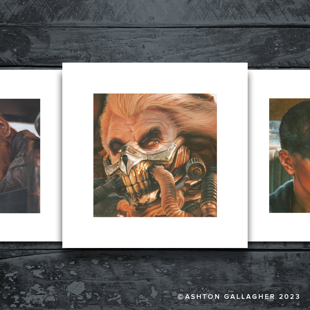 Image of WASTELAND MINI PRINT PORTFOLIO SET