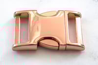 Image 1 of Rose Gold Side Release Buckle - Zinc Max