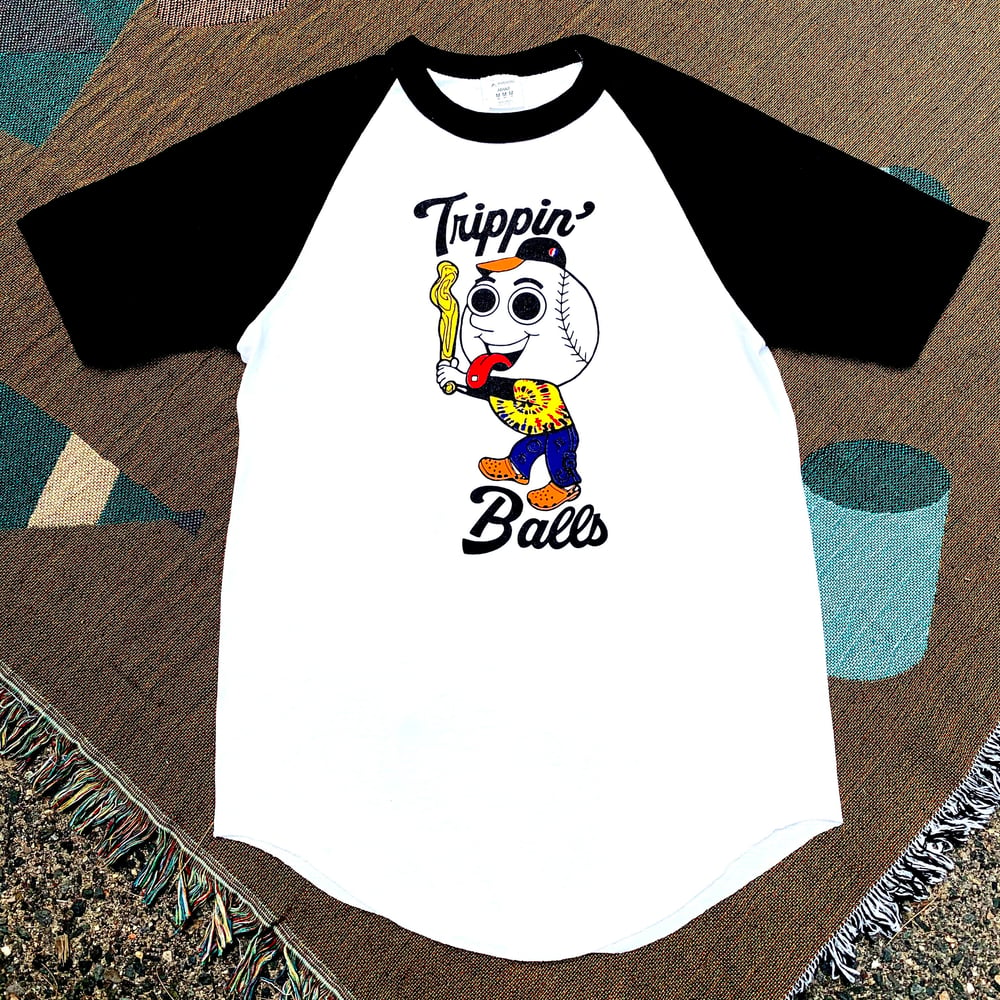 Image of Trippin’ Balls Baseball Tee