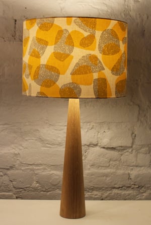 Image of Pumice stone fabric 30cm lampshade