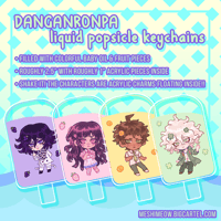 Image 1 of [CLEARANCE] Danganronpa Popsicle Charms 