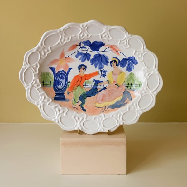 Image of Picking Aquilegia - Romantic Platter