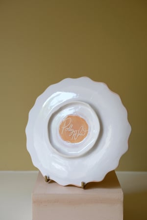 Image of Small Romantic Vase Plate