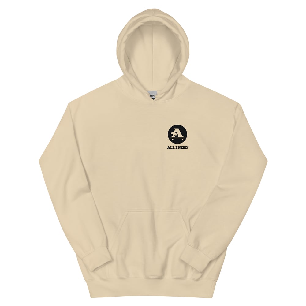 Black A-logo unisex Hoodie